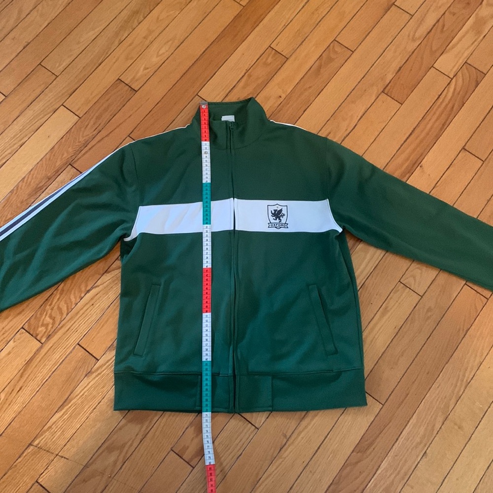 Old navy green Oxford jacket
